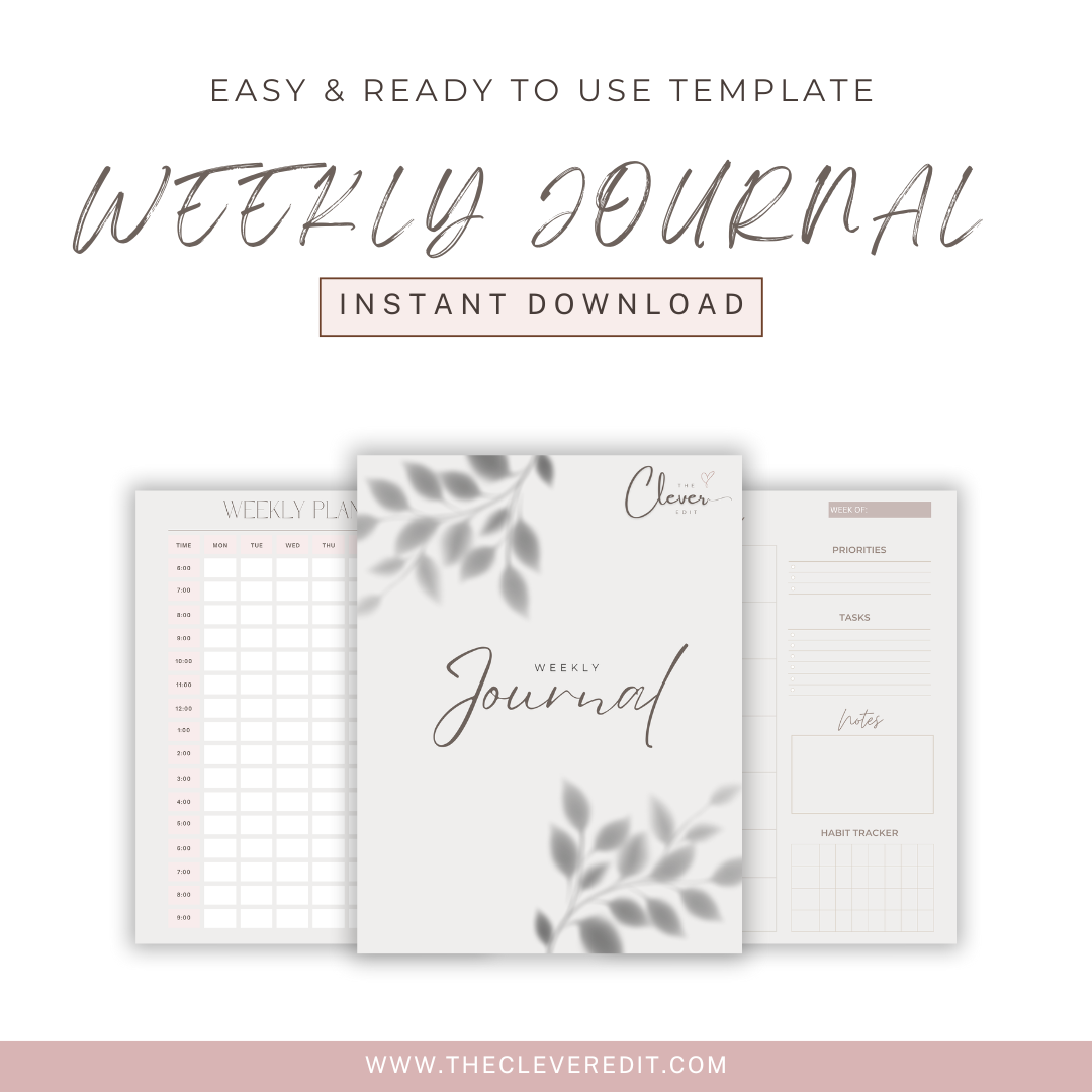 Weekly Journal Template